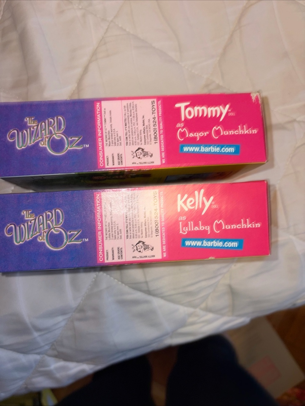 Mattel Kelly as Lullaby Munchkin and Tommy as Mayor Munchkin - Wizard of Oz Set - Picture 7 of 8